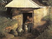 NC Wyeth Springhouse painting